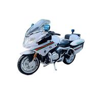 1:18 Yamaha FJR 1300A Serie De Motocicletas De Policía Azul Motocicleta De Aleación De Simulación Autorizada De Fábrica Original