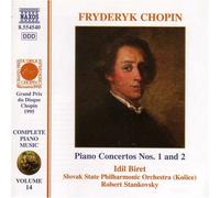 ショパン:ピアノ協奏曲第1番, 第2番(ビレット/スロヴァキア国立フィル/スタンコフスキー)
