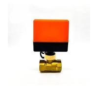 1/2" 3/4" 1" 1-1/4" 1-1/2" 2" Electric Ball Valve Brass Air Conditioning Floor Heating Solenoid Valve Two-Way AC220V DC24V DC12V(36895,24VDC)