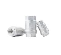 1/2 3/4 1 1-1/4 1-1/2 2 pulgadas hilo femenino acero inoxidable 304 válvula de retención Vertical unidireccional sin retorno DN15/DN20/DN25/DN32 1 Uds (Size : DN50)
