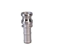 1/2 3/4 1-1/4 304 Stainless Steel Homebrew Camlock Fitting Adapter Barb Camlock Quick Disconnect For Hose Pumps Fittings ICXLPMC(E,2")