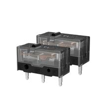 1/2/3/4/10 Uds 8,0 botón de interruptor de ratón Contactor dorado 80/90/100 millones de clics vida 3 pines punto negro(4Pcs-80 million)