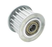1/2/3/4/5/10 Uds 25 dientes 3M polea tensora diámetro interior 7mm 8mm 9mm con rodamiento for ancho 10/15mm regulador síncrono HTD3M polea 25T 25 dientes(Bore 9mm With teeth,4pcs 10mm)
