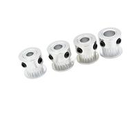1/2/3/4/5/10 Uds. GT 25 dientes 2GT diámetro interior de la polea de distribución 5/6/6.35/7/8mm for correa síncrona abierta GT2 ancho 6mm/10mm(6mm,5pcs For Belt Width 6mm)