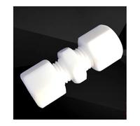 1 2 3 4 6 8 10-35mm Tube OD PTFE Compression Union Connector Coupler Pipe Fitting High Temperature Resistance(19.05mm 3l4 Inch)