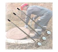 1/2/3/4/6 juegos de cucharón telescópico para muestreo de agua, vaso de precipitados pendular 500/1000 ml, cucharón graduado con varilla/palo para muestreo agua(3pcs,1000ML 1.43-6m(4.7-19.7'))