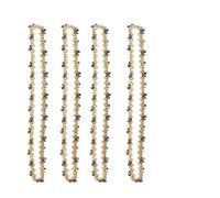 1/2/3/4/6 piezas Cadena de sierra de motosierra de 16 pulgadas 59 Enlace de transmisión 29 Cortador 3/8 quot; LP .050" Piezas de repuesto de sierra eléctrica semi cincel, 4 cortadores 59DL 29