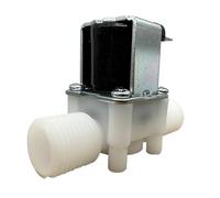 1/2" 3/4" Male Thread Solenoid Valve AC 220V DC 12V 24V Water Control Valve Controller Switch Normally Closed Normally Open(3/4",12V_NORMALLY OPEN)