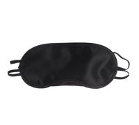 1/2/3/4 máscaras de seda para ojos, sombra de ojos, sombra suave, para viajes, parche natural para dormir, para mujeres y hombres (negro, 4 unidades)