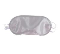 1/2/3/4 máscaras de seda para ojos, sombra de ojos, sombra suave, para viajes, parche natural para dormir, para mujeres y hombres (plata, 1 unidad)