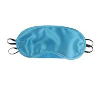 1/2/3/4 máscaras de seda para ojos, sombra de ojos, sombra suave, para viajes, parche natural para dormir, para mujeres y hombres (azul, 3 piezas)