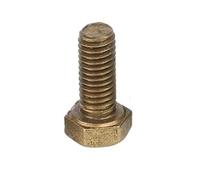 1/2/3/5/10/20 piezas M3 M4 M5 M6 M8 M10 M12 perno hexagonal externo de latón cabeza plana rosca completa longitud del tornillo exterior cobre 6-100mm(M3x16mm-10pcs)