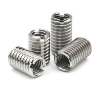 1/2/3/5/10 Uds M2-M12 de acero inoxidable Sotted interior exterior rosca autorroscante inserto adaptador tuercas de tornillo manga convertidor tuerca(Length 30mm,M10xM14 (1pc))