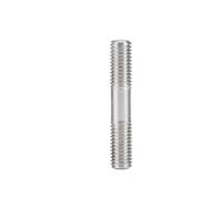 1/2/3/5 Uds M3 M4 M5 M6 M8 M10 M12 M16 304 Pernos Sin Cabeza De Acero Inoxidable Varilla Tornillo Barra Roscada Doble(40mm,M8-1pcs)