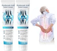 1/2/3 PCS Crema para las articulaciones,Ungüento de masaje rápido contra el dolor de rodilla, Gel calmante de láser larga para articulaciones, rodillas, cuidado corporal (2PCS)