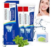 1/2/3 Pcs Loose Teeth Care Toothpaste, Gochicgolden Repair Toothpaste, Teeth Whitening Toothpaste, Anti-Cavity Teeth Cleaning Tooth Stains, 120g (A,2 Pcs)