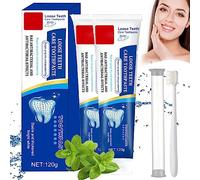 1/2/3 Pcs Loose Teeth Care Toothpaste, Gochicgolden Repair Toothpaste, Teeth Whitening Toothpaste, Anti-Cavity Teeth Cleaning Tooth Stains, 120g (B,2 Pcs)