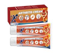 1/2/3 PIEZAS Crema de Cúrcuma para Artritis, Crema de Artritis, Crema Profesional para el Tratamiento de la Artritis, Fuerza Máxima para el Dolor en la Espalda, Articulaciones, Rodillas (2 PIEZAS)