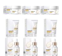 1/2/3 Set Crema De Arroz Para La Piel De Cara Conjunto De Y Cerrar Los Poros Quitar Manchas, Crema De Arroz Para Blanquear La Piel, White Rice Serum For Face (3Set)