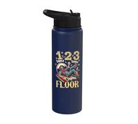 1 2 3 Tequila Floor Fiesta Mexicana Beber Stainless Steel Insulated Water Bottle