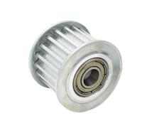 1/2/3 Uds 12 dientes HTD 5M rueda síncrona rodamiento de polea tensora diámetro 3/4/5/6mm con rodamiento con dientes o sin dientes for ancho 15mm y 20mm(Bore 5mm With teeth,1pc 20mm)