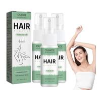 1/2/3 unidades Hair Off Spray Depilatorio Spray Depilatorio, Crema de Depilación Privada Hidratante Aplicación en Piernas, Piernas, Brazos y Cara Eliminación Rápida (3)
