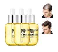 1/2/3PCS Bavlio Ginger Hair Serum, Natural Hair Density Essential Oil, Biotin Thickening Herbal Serum, Hair Regrowth Oil, Stop Thinning & Hair Loss For Men & Women (3PCS)