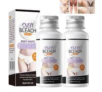 1/2/3pcs Crema Blanqueadora Para La Zona Íntima,Crema Para Aclarar La Piel Para Las Zonas Íntimas Correctora De Manchas Oscuras Para Las Zonas Sensibles (2pcs)