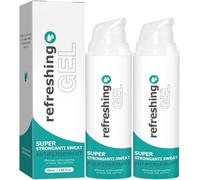 1/2/3PCS Desodorante antisudor en hiperhidrosis, Spray antitranspirante, para manos, pies y cabeza - detiene la transpiración en áreas problemáticas, capa de pulverización invisible，2PCS
