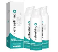 1/2/3PCS Desodorante antisudor en hiperhidrosis, Spray antitranspirante, para manos, pies y cabeza - detiene la transpiración en áreas problemáticas, capa de pulverización invisible，3PCS