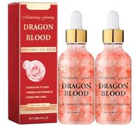 1/2/3pcs Dragons Blood Easy Cream, Retinol Placenta Royal Dragon's Blood Cream, Dragon's Blood Facial Moisturizer, Even Skin Tone, Moisturizing, Face Firming Cream (2pcs,A)