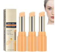 1/2/3Pcs Eye Balm, Eye Cream, Hydrating Eye Cream, Vitamin C Eye Balm, Glow Eye Balm Stick, Under Eye Brightener Balm Stick, Improve Dark Circles, Brightens Skin Tone 4g (3Pcs)