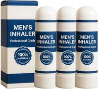 1/2/3Pcs Men's Inhaler, Nasal Inhaler Stick for Mens, Complex Mens Natural Spray Stick - 2ml (3)