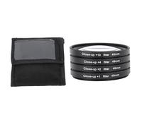 +1 +2 +4 +10 Juego de Filtros Macro para Primeros Planos con Bolsa Kit de Filtros para Primeros Planos (+1,+2,+4,+10) Accesorio de Filtro Macro Juego de Filtros para Lentes para