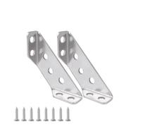 1/2/4/6/10 Uds. Código De Ángulo Acero Inoxidable Grueso Soporte Fijo Derecho Conectores Muebles Accesorios Hardware(2 Set)