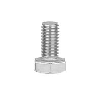 1/2/4/6/8/10 Uds. Perno de rosca hexagonal izquierda M4 M5 M6 M8 M10 M12 tamaño tornillos de accionamiento de zócalo hexagonal externo sujetadores de paso estándar acero inoxidable(M4 (10pcs),10mm)