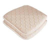 1/2/4/6 Pack Cojín De Silla para Sillas De Comedor, Cojines De Silla De Cocina Antideslizantes con Lazos, Cojines De Asiento De Comedor De Espuma Viscoelástica con Funda Desmontable