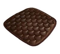 1/2/4/6 Pack Cojín De Silla para Sillas De Comedor, Cojines De Silla De Cocina Antideslizantes con Lazos, Cojines De Asiento De Comedor De Espuma Viscoelástica con Funda Desmontable