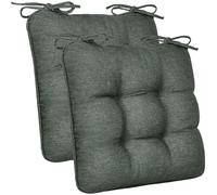 1/2/4/6 Piezas Cojines para Sillas de Comedor Antideslizante Lavable Ruedas Almohadilla 40x40/50x50 Oficina/Cocina/Terraza/Jardin Cojín para Silla para Interior/Exterior(Color4,55x55x8in(2pcs))