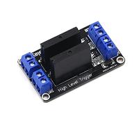 1 2 4 8 canales 5V DC Módulo de relé Estado sólido Alto nivel SSR AVR DSP G3MB-202P Relé(2 Channel)