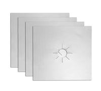 1/2/4 protectores de estufa antiadherentes para cocina, lavable, almohadilla de limpieza para estufa, 10.6 x 10.6 pulgadas