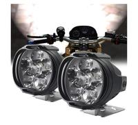 1/2/4 Uds Faro Led Universal Motocicletas Blanco Superbrillante | Optica Delantera Foco Luz Delantera Trabajo LámPARA Antiniebla Adicional Faro Moto(4PCS)