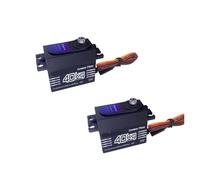 1/2/4 Uds Servo de alto Torque 35KG 40KG Servo Digital de engranaje de Metal adecuado for accesorios de Control remoto 1/8 1/10(2X40kgCLS 180degree)