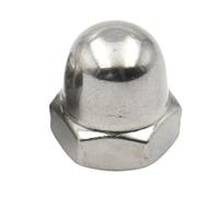 1/2/5/10/25/50pc M3 M4 M5 M6 M8 M10 M12 M14 M16 304/201 Tuerca Hexagonal De Bellota Acero Inoxidable Ciega(304 stainless steel,M4 (50pcs))