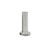 1/2/5/10 piezas M3 M4 M5 M6 M8 M10 304 de acero inoxidable grande plano hexagonal con cabeza hexagonal empotrada remache conector manguito junta tuerca ciega (80 mm, M10 (1 unidad)