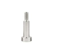 1/2/5/10 Uds 304 A2 Hexagonal De Acero Inoxidable Casquillo Cabeza Rodamiento Rodillos Tornillo Hombro Cosas M2 .5 M3 M4 M5 M6 M8 M10 M12(40mm,D16x M12 (1pc))