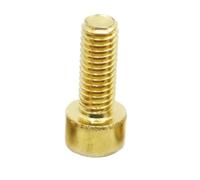 1/2/5/10 Uds M3 M4 M5 M6 M8 M10 DIN912 Latón Hexagonal Tapa Allen Tornillos De Cabeza Perno(16mm,M5 5pcs)
