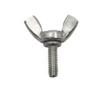 1/2 / 5/10 Uds M3 M4 M5 M6 M8 M10 M12 A2-70 304 Tornillos De Apriete Manual Acero Inoxidable Mariposa Perno Ala Pulgar Tornillo Garra(45mm,M8 (2pcs))