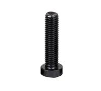 1/2/5/10 Uds M3 M4 M5 M6 M8 M10 M12 M16 8, grado acero negro Allen hexagonal enchufe fino bajo perfil corto cabeza tornillo perno(20mm,10pcs M4)