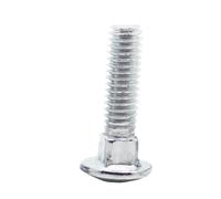 1/2/5/10 Uds M4 M5 M6 M8 M10 M12 Galvanizado GB12 DIN603 Truss Cabeza Redonda Cuello Cuadrado Tornillo De Carro Perno For Estante Escritorio L = 10-100mm(12mm,M4 10pcs)